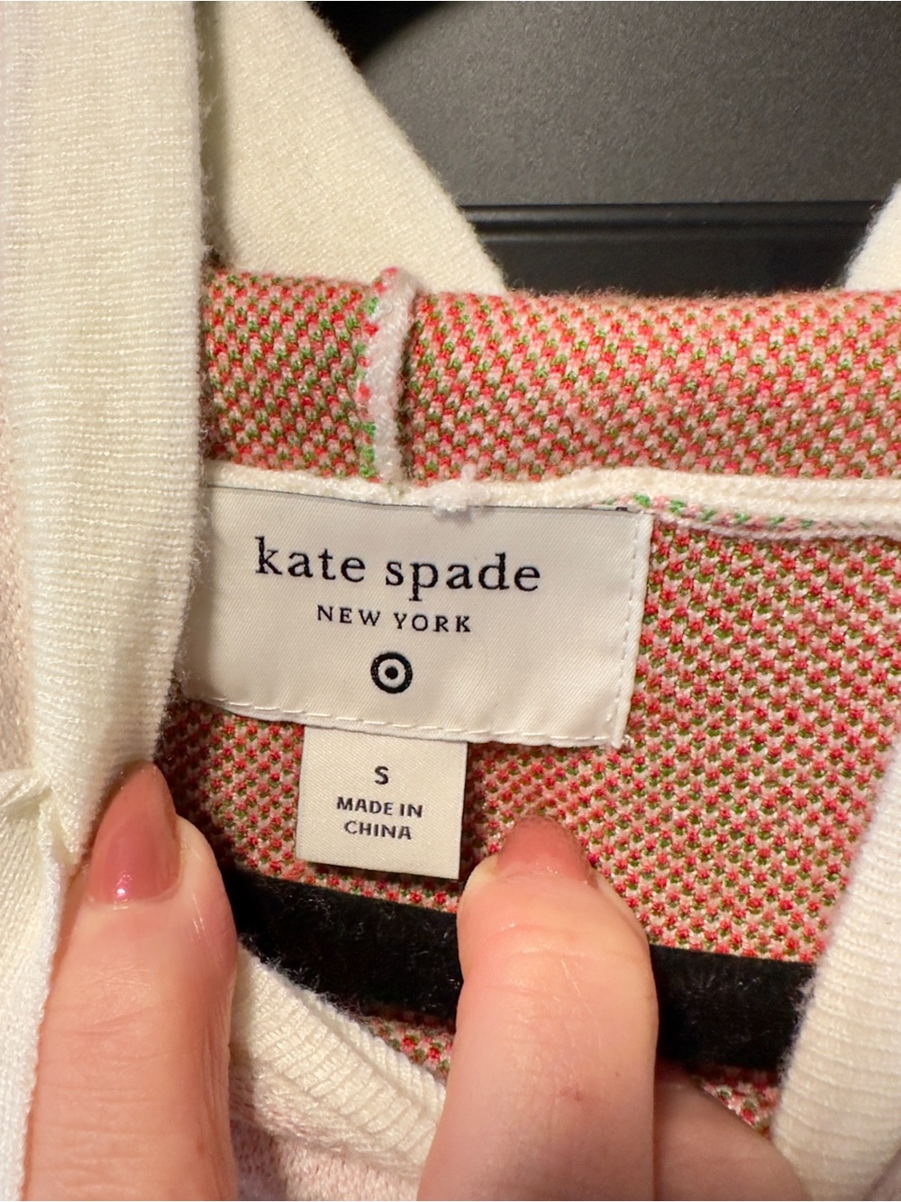 Kate Spade-Embroidered Strawberry Hooded Sweatshirt & Shorts - Picture 3 of 9